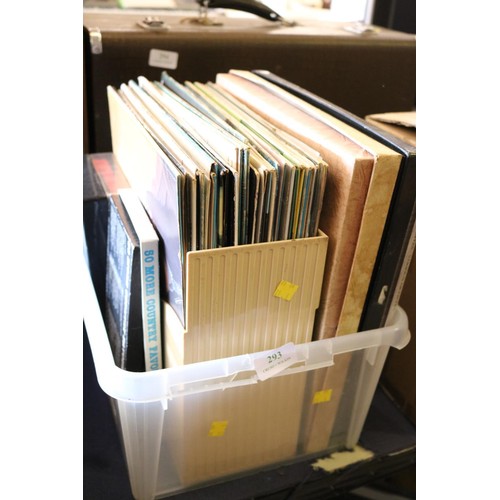 293 - Box of records