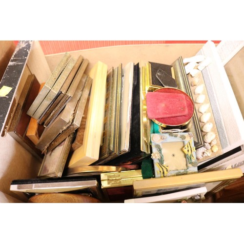 312 - Box of picture frames