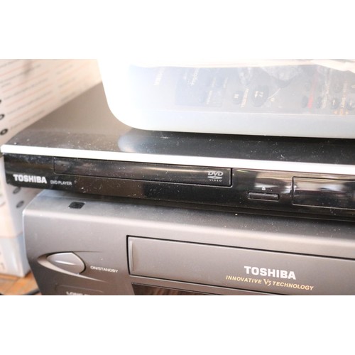 330 - Toshiba video/dvd player etc - warranted until noon Tues following the above sale