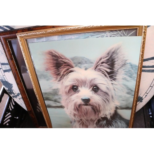 345 - qty of framed pictures