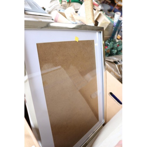 382 - Box of various frames, prints & posters