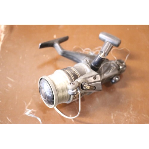 427 - Targa fishing reel in case, and Regal 4050 brt fishing reel