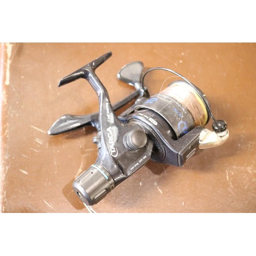 427 - Targa fishing reel in case, and Regal 4050 brt fishing reel