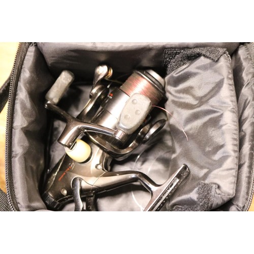 431 - Abu Garcia fishing, reel, and Case