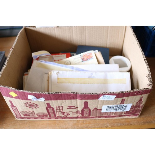 436 - Box of various stamps