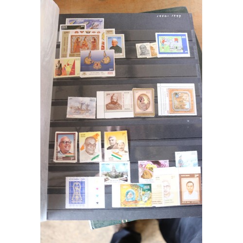 437 - 3 x books of Indian stamps