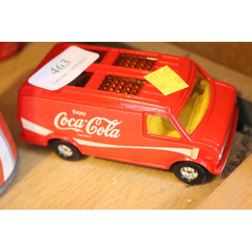 463 - Coca Cola related collectables