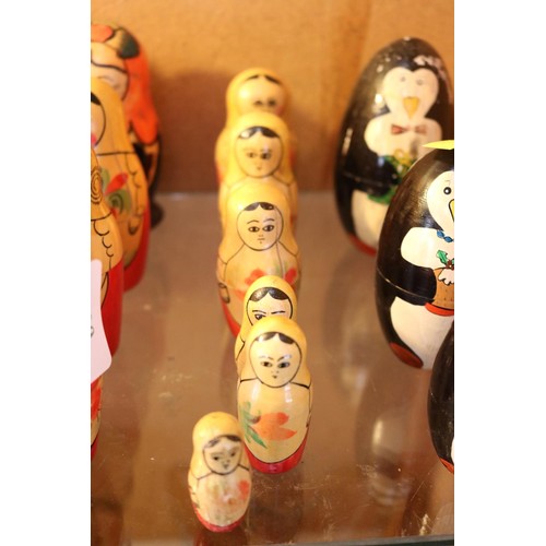 490 - Collection of Russian dolls