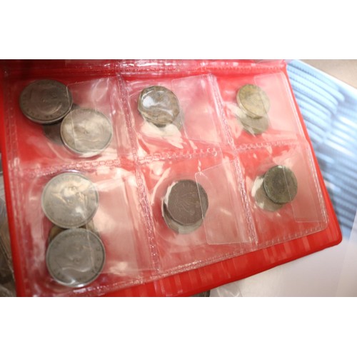 522 - Mainly British old coins, some foreign & 1897 diamond jubilee Queen Victoria coin/token