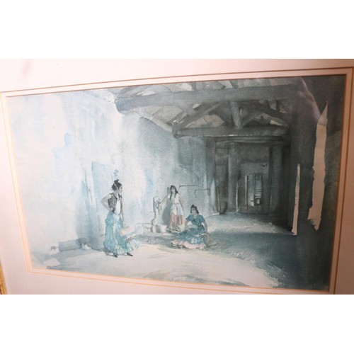 545 - 2 Russell Flint prints (pair)