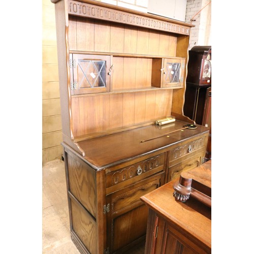 589 - OAK DRESSER