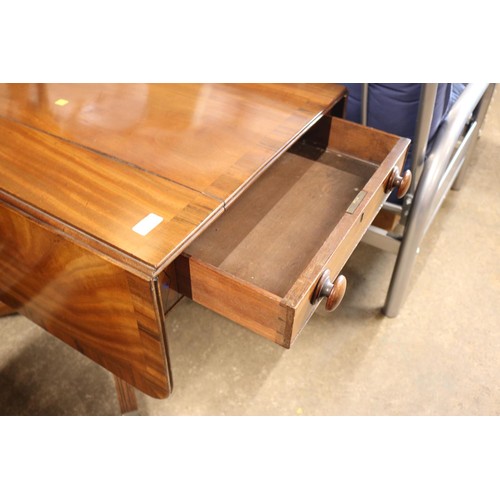 633 - Antique mahogany sofa table a/f