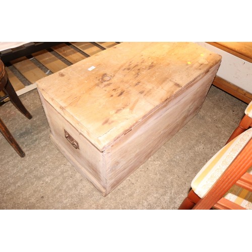 651 - Wooden chest