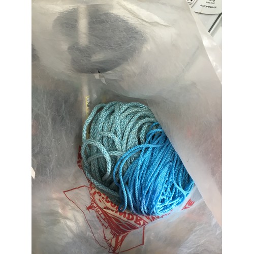 128 - Bag  containing ropes