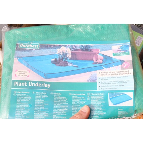 78 - box of weed control fabric/plant underlay