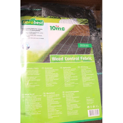 78 - box of weed control fabric/plant underlay