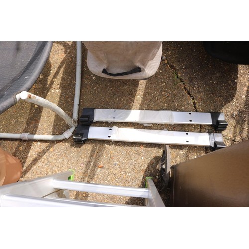 91 - aluminum multi purpose ladder