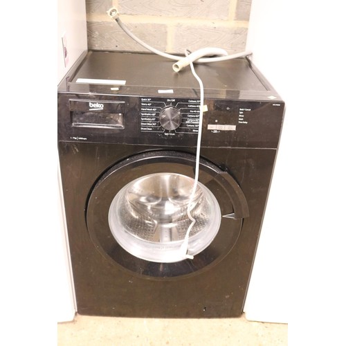 139 - Beko 7kg washing machine - warranted until 12 noon Tuesday following the above sale