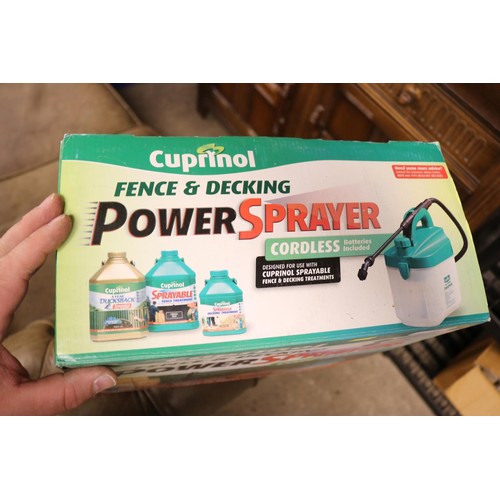 158 - Cuprinol power sprayer