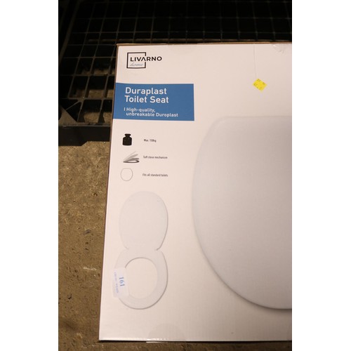 161 - Livarno toilet seat, as new