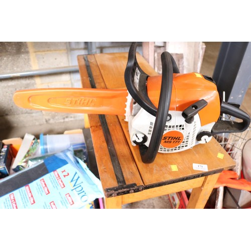 170 - MS170 chainsaw & MS171 chain saw both for spares or repairs