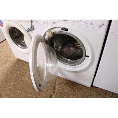 187 - 9kg smart Hotpoint washing machine - warranted until 12 noon Tuesday following the above sale