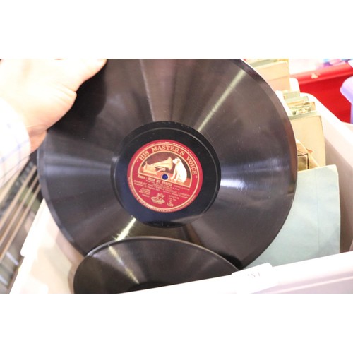 284 - Box of 78 rpm shellac records