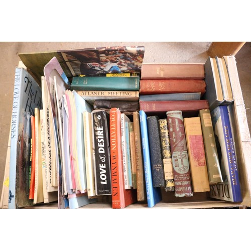 321 - 7 boxes of various books