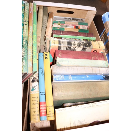 322 - 6 boxes of various books