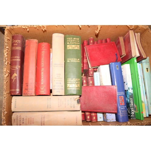 322 - 6 boxes of various books