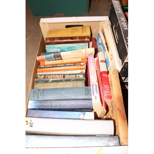 323 - 7 boxes of books, incl Ladybird books