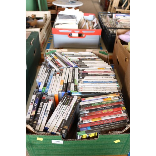 348 - Box of computer games