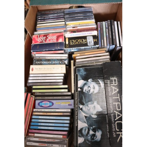 349 - 3 boxes of CD's