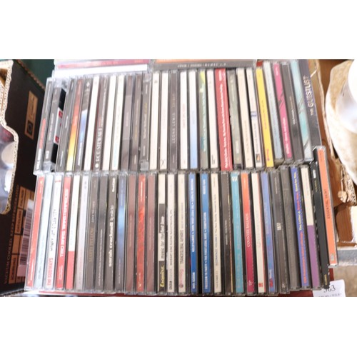 363 - 3 boxes of CD's