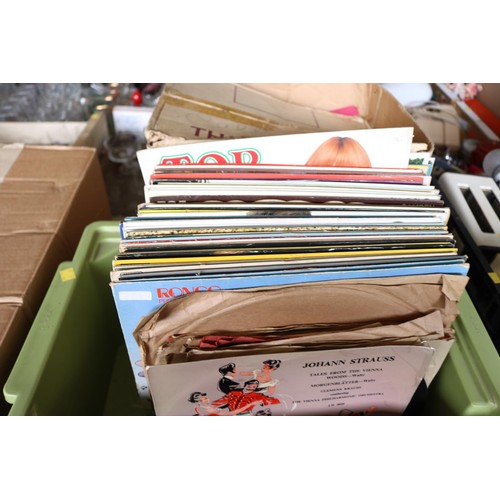 367 - Large box of records