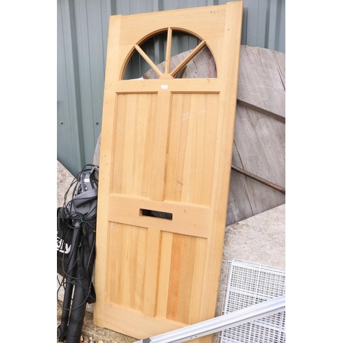 4 - Hardwood front door