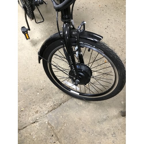 72 - E-pro evolve folding bike, power assisted, tools & instructions - warranted until 12 noon Tuesday fo... 