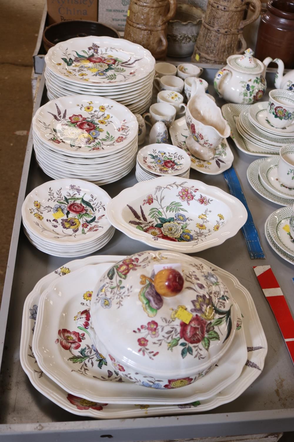 Qty of copeland spode 'Gainsborough' dinnerware some a/f