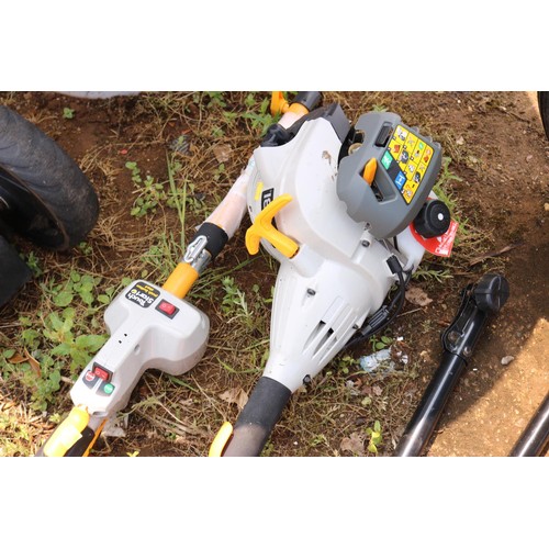 43 - 2 Ryobi motors & arms - multi tool with no heads