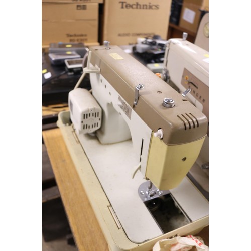 83 - 3 sewing machines - spares or repairs