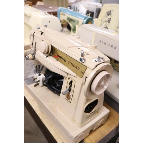 83 - 3 sewing machines - spares or repairs