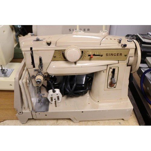 83 - 3 sewing machines - spares or repairs