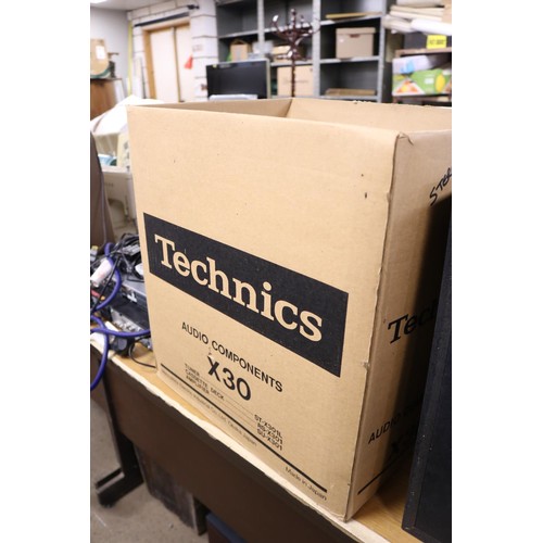 86 - Technics HiFi stack system, perfect working order, original boxes, instruction manuals & cables - wa... 