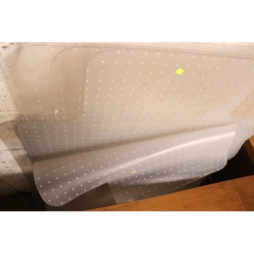 95 - 7 x large plastic carpet chair protectors