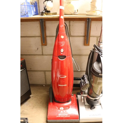 135 - Upright Hoover, pure power vacuum cleaner - not for sale failed safety test