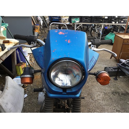 1A - Jawa 350cc Blue Motorbike with V5