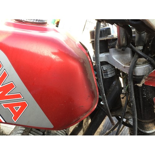 1B - Jawa 350cc Red Motorbike with V5