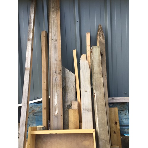 7 - Large qty of various wood