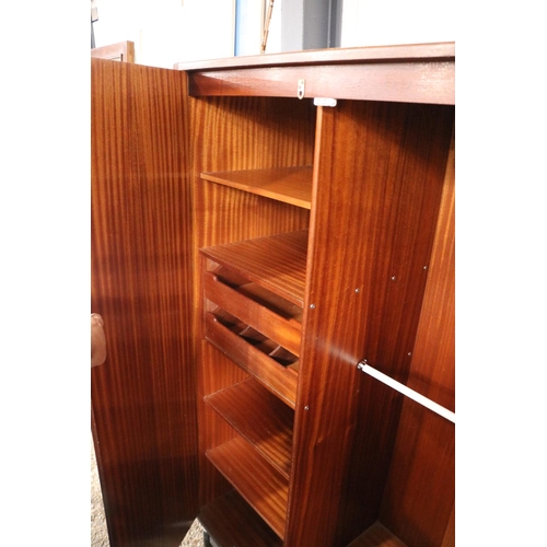 132 - 2 double wardrobes & Stagg dressing table