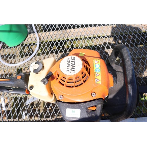 10 - Stihl hedge trimmer